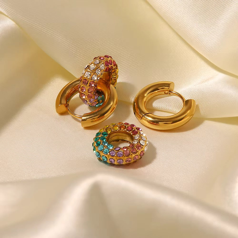 Rainbow 2-in-1 Earrings