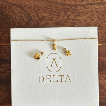 Heart Needle Charm