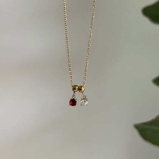 Crystal Needle Charm