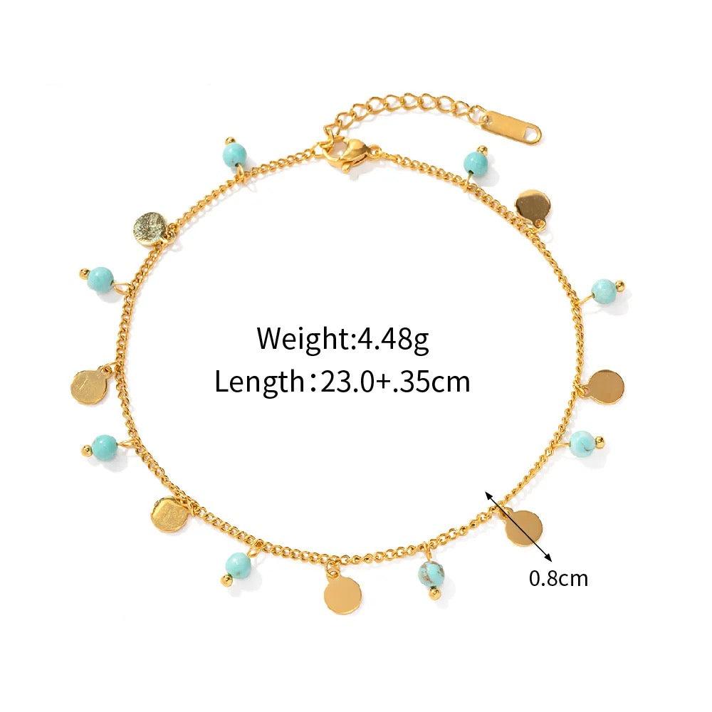 Turquoise Anklet