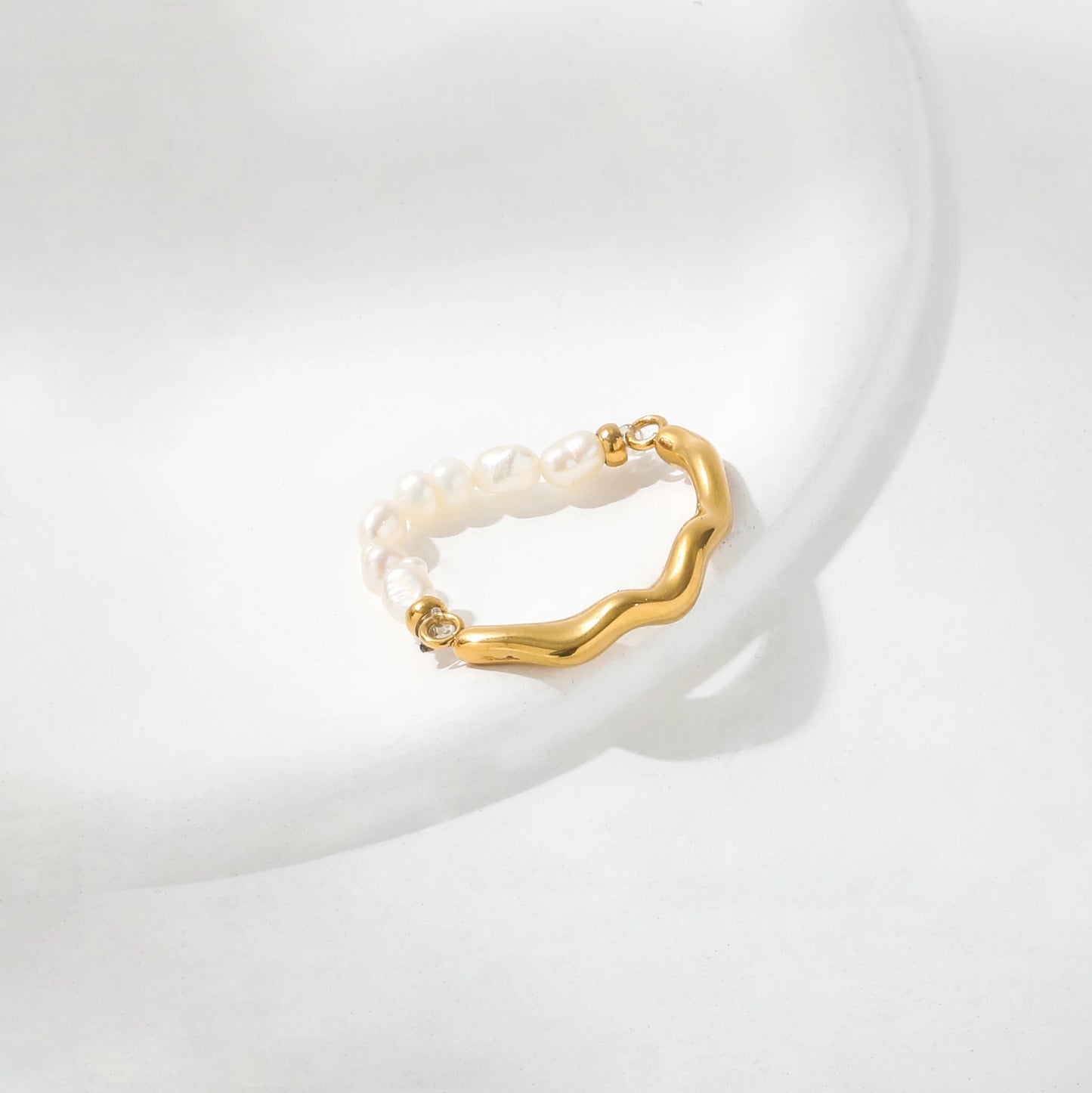 Half Pearl Ring