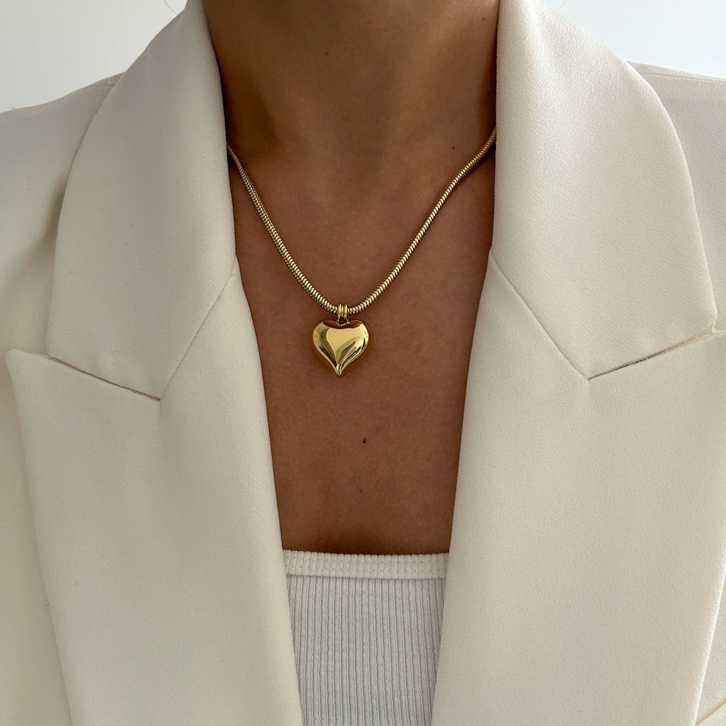 Chunky Heart Necklace