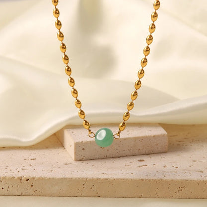 Jade Bead Chain