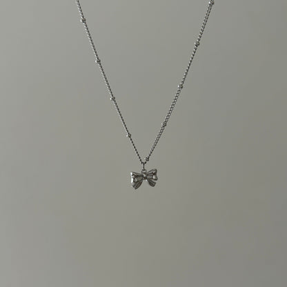 Silver Bow Chain