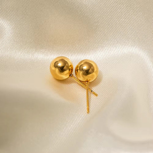 Gold Ball Studs