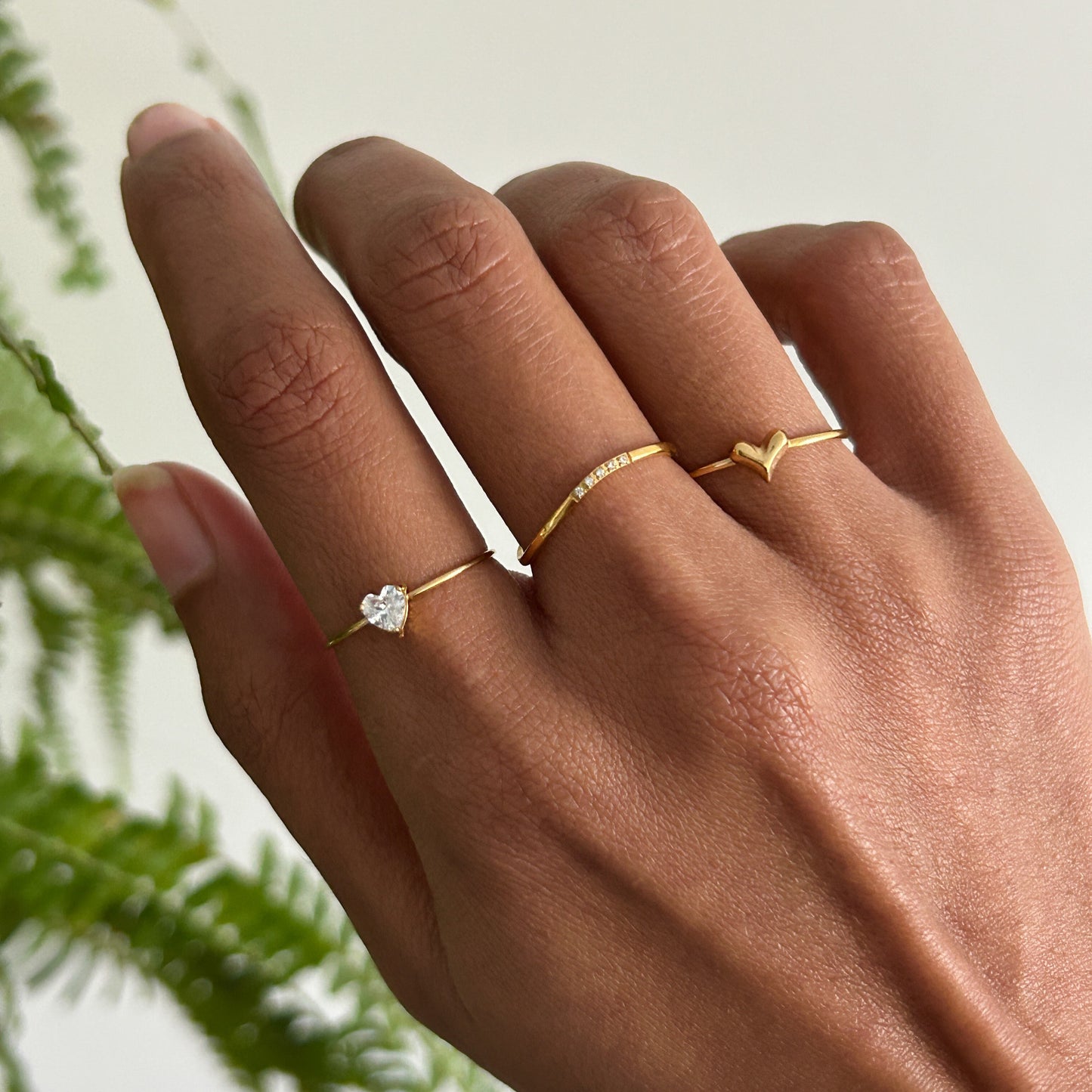 Dainty Heart Ring