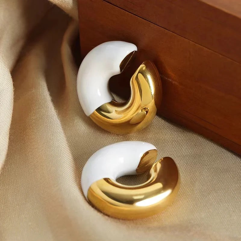 Chunky Enamel Earcuff