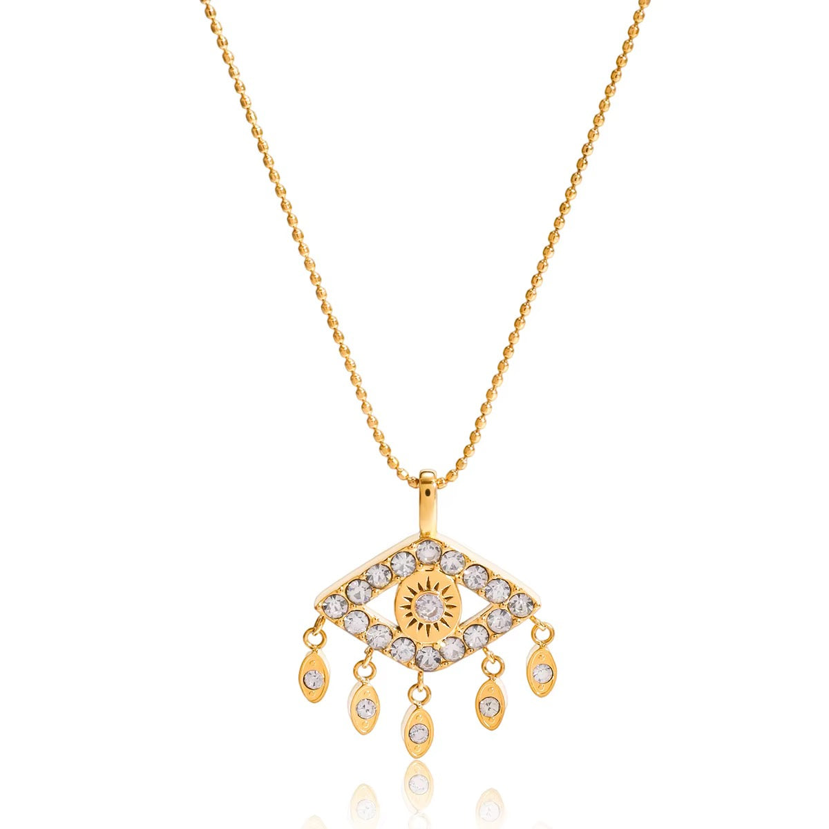 Crystal Eye Necklace
