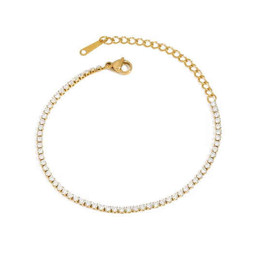 Fine Tennis Bracelet