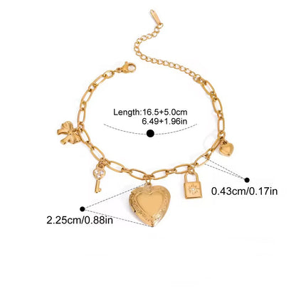 Solo Locket Bracelet