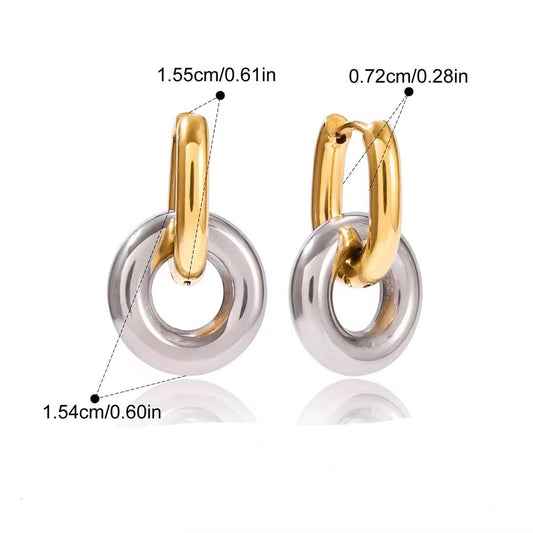 Mixed Doughnut Earrings