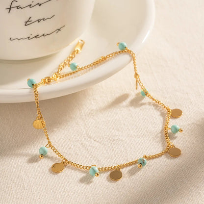 Turquoise Anklet