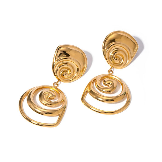 Twist Statement Earrings