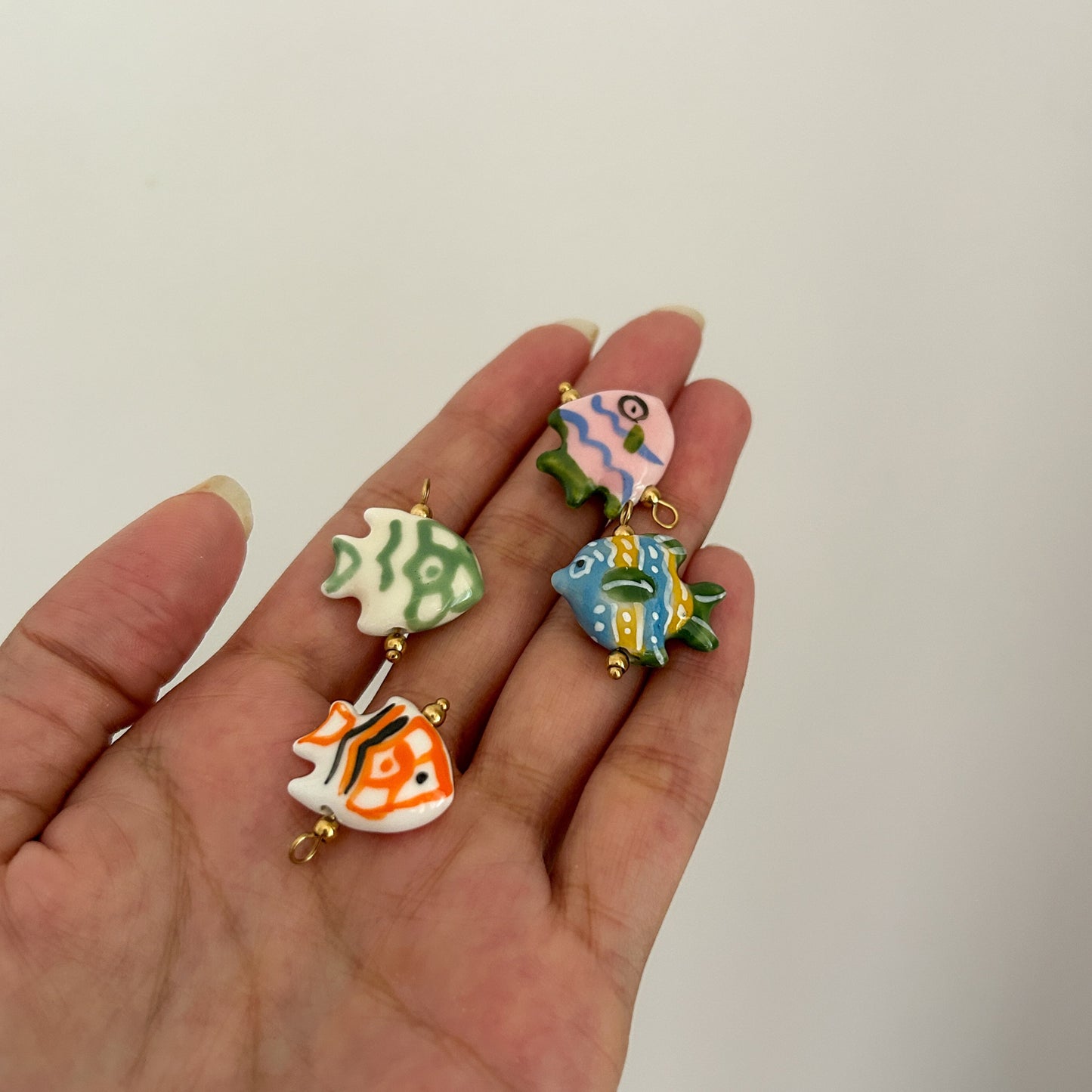 Ceramic Fish Charm