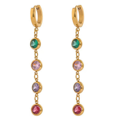 Bejeweled Multi-Stone Earrings