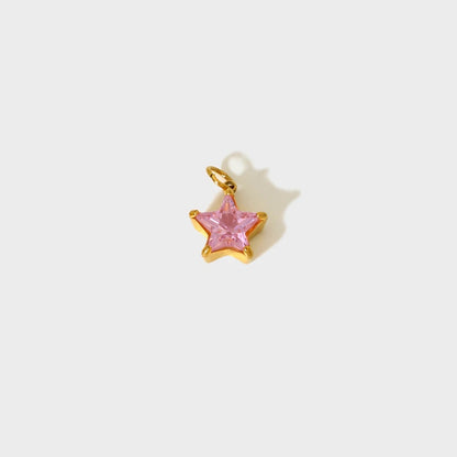 Zircon Star Charm