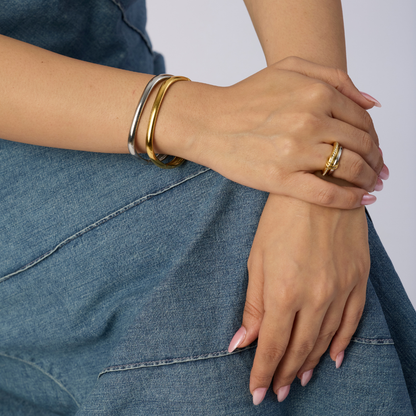 Squoval Bangle