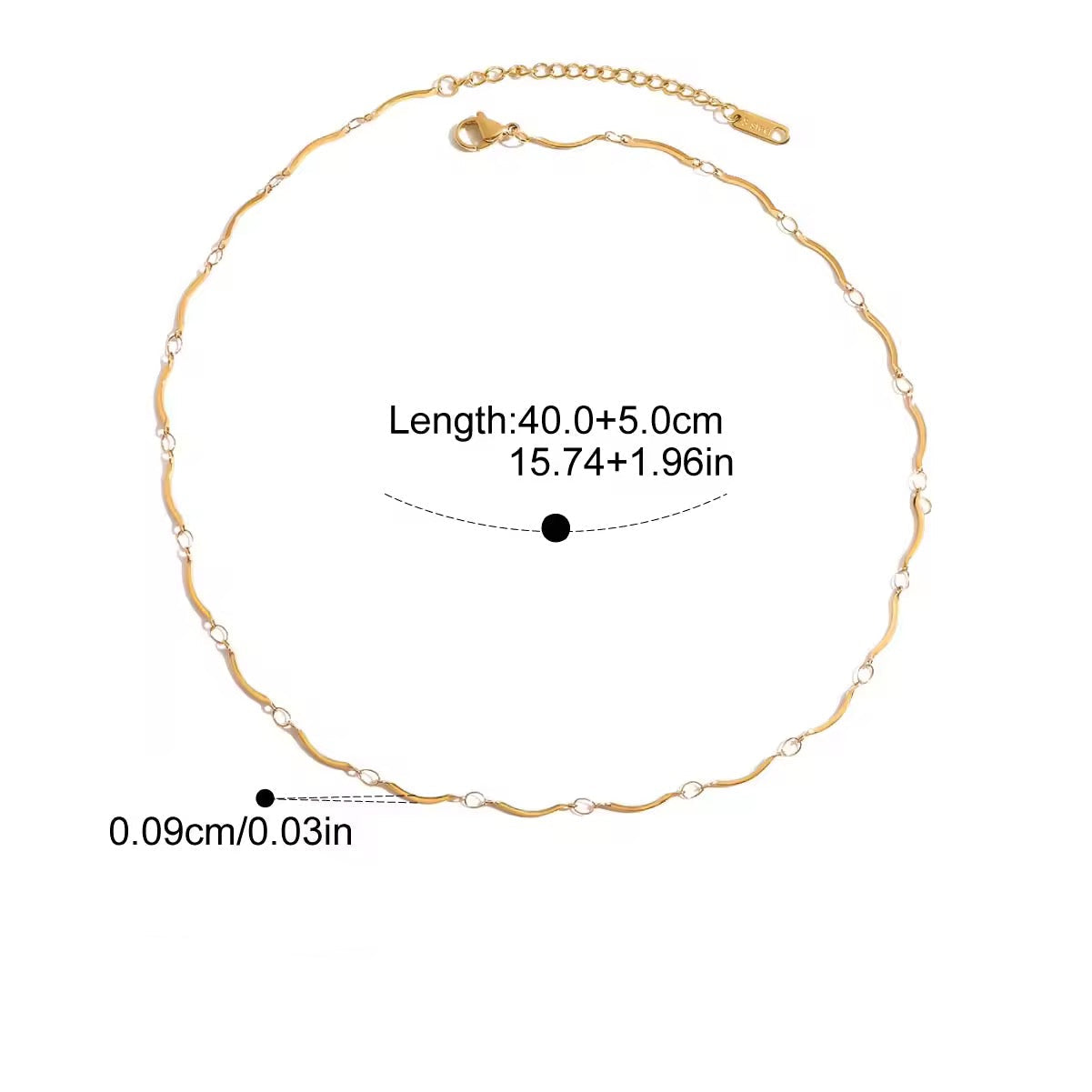 Sleek Multi Charm Chain