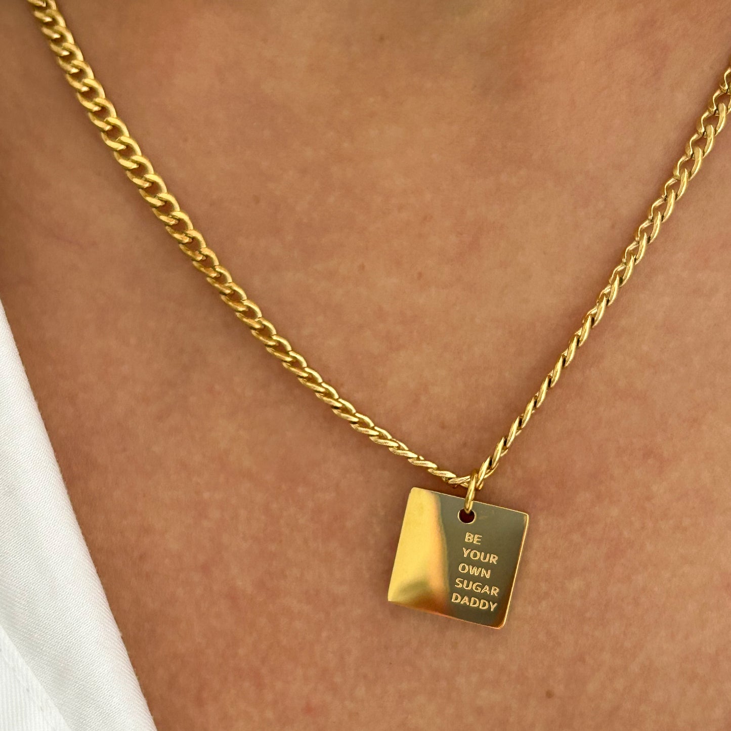Be Your Own Sugar Daddy Necklace