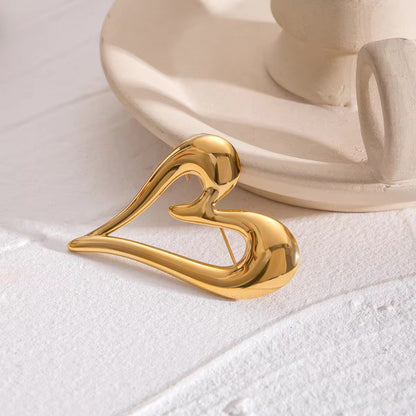 Heart Brooch