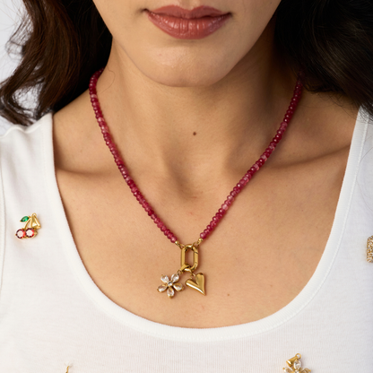 Ruby MYO Necklace