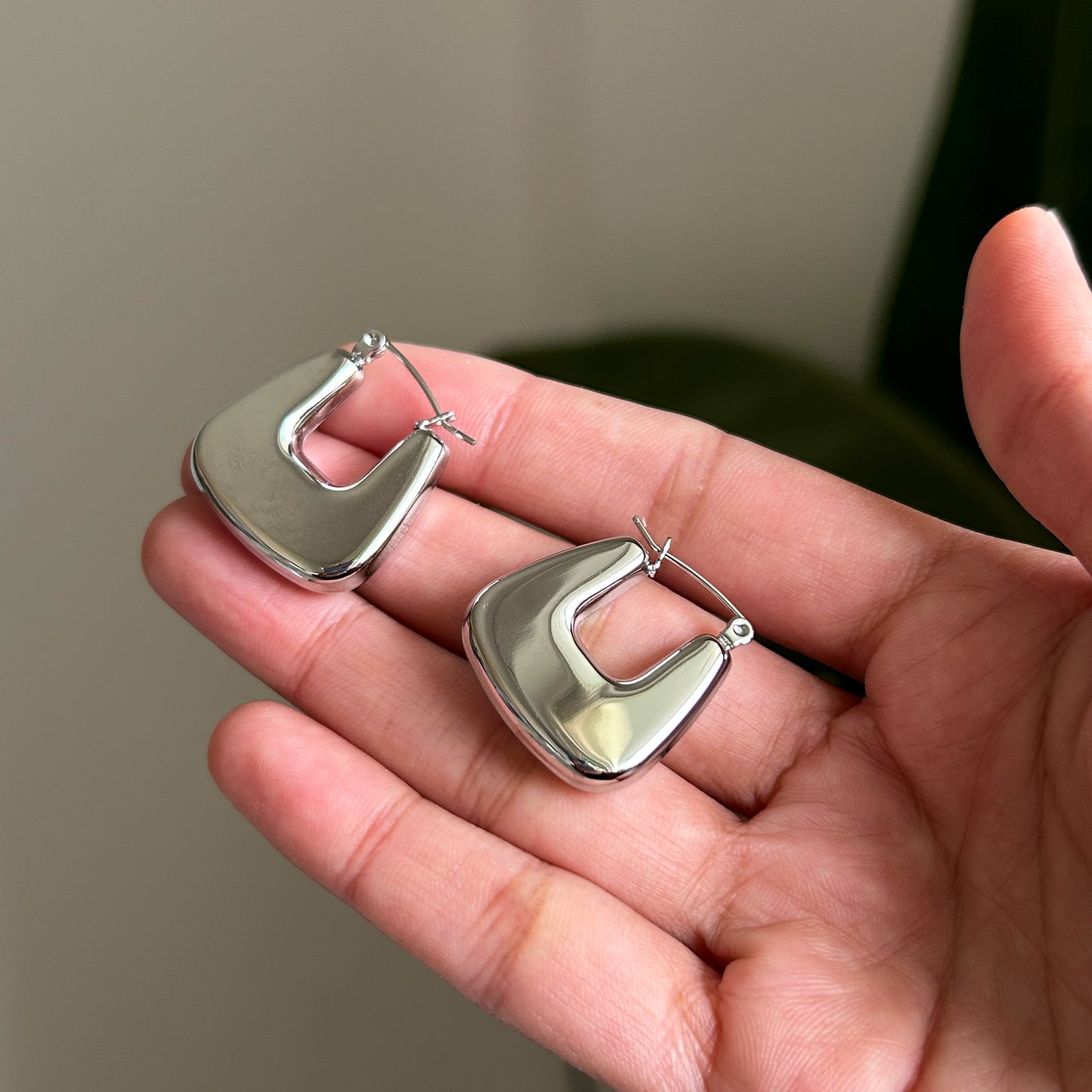 Leia Earrings- Silver
