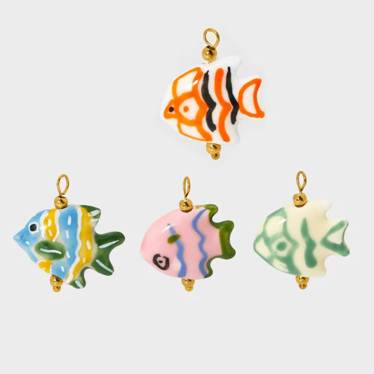 Ceramic Fish Charm