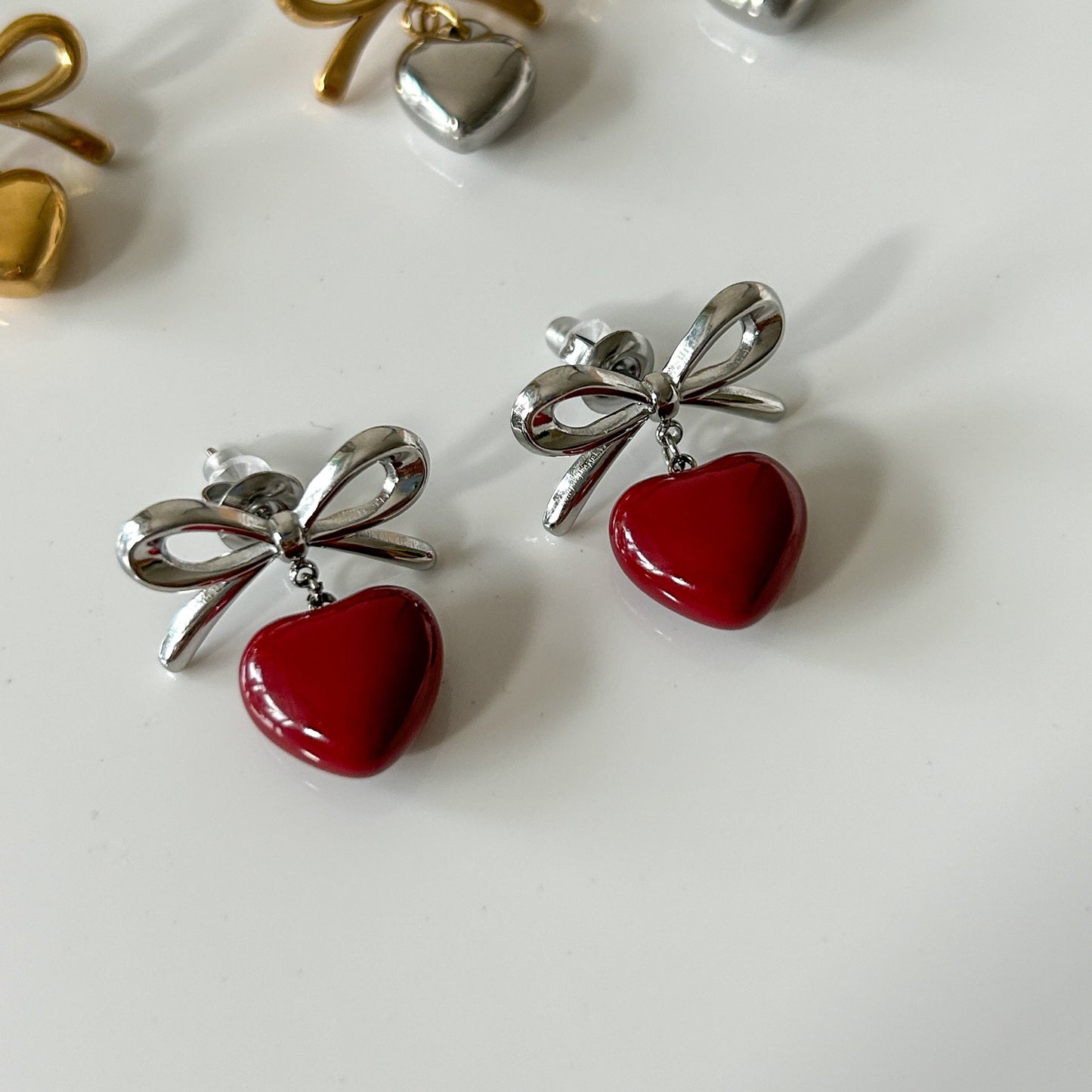 Lucky Hearts Studs