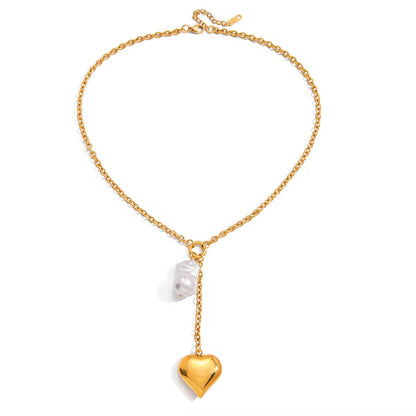 Chunky Heart Y Chain