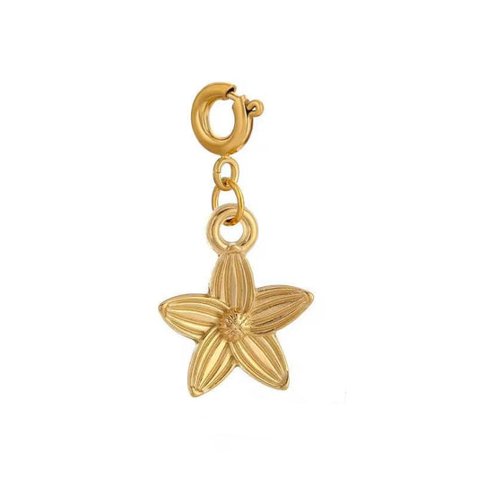 Golden Petals Charm