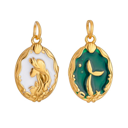 2 in 1 Mermaid Charm