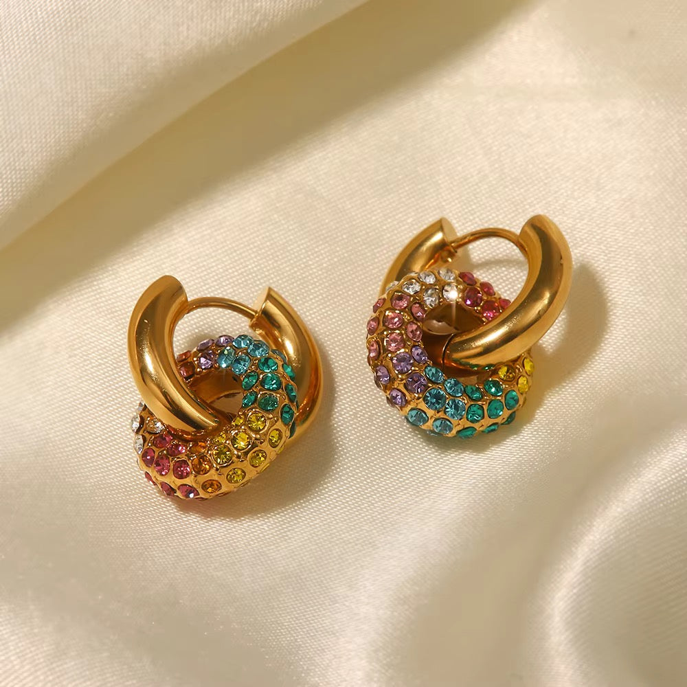 Rainbow 2-in-1 Earrings