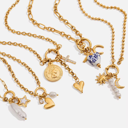 Charm Trio Necklace