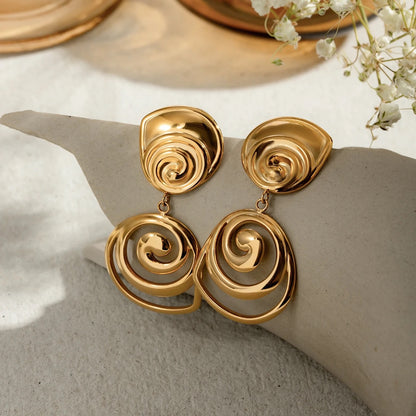 Twist Statement Earrings