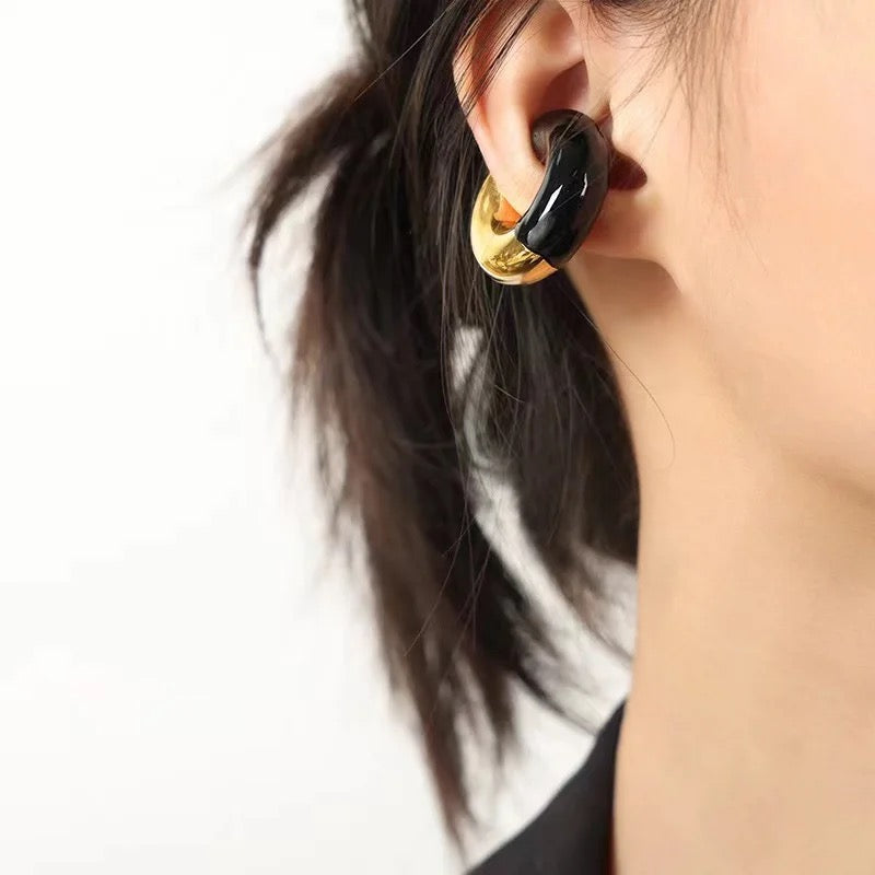 Chunky Enamel Earcuff