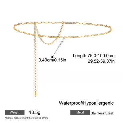 Paperclip Waist Chain