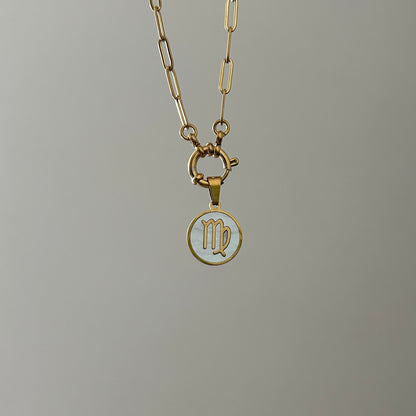 Enamel Zodiac Charm