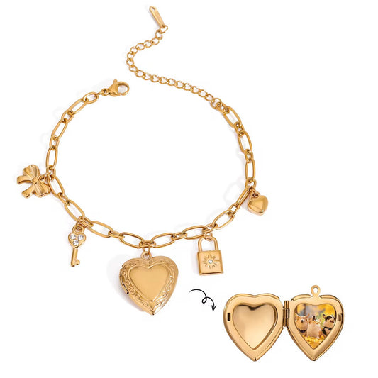 Solo Locket Bracelet