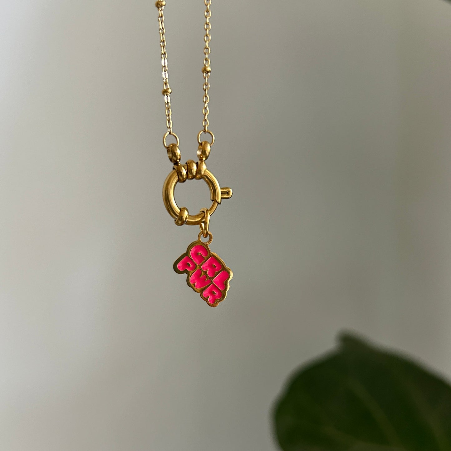 Girl Power Charm