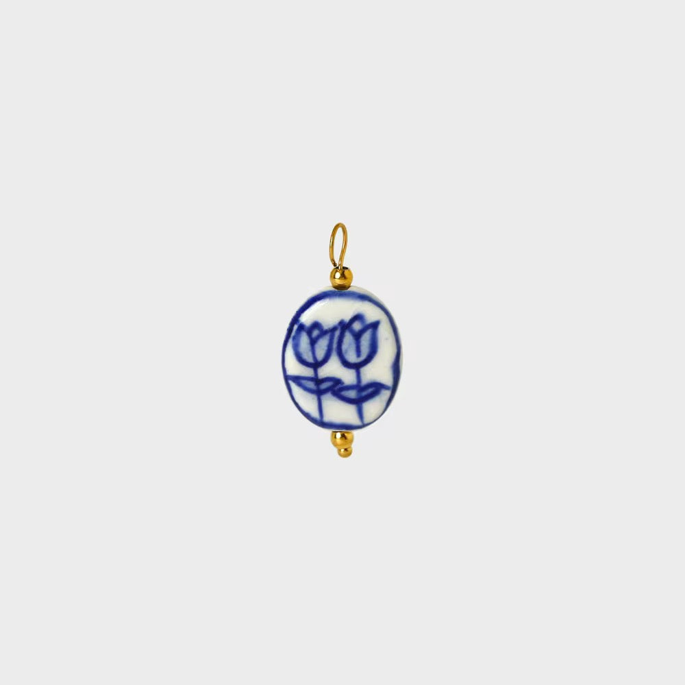 Painted Bloom Charm