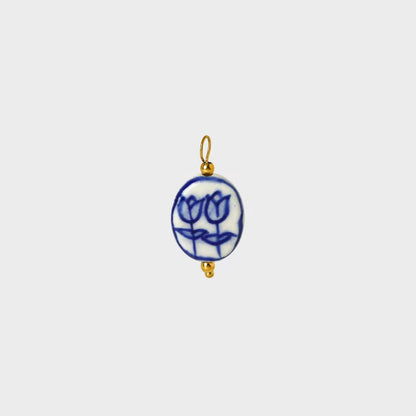 Painted Bloom Charm