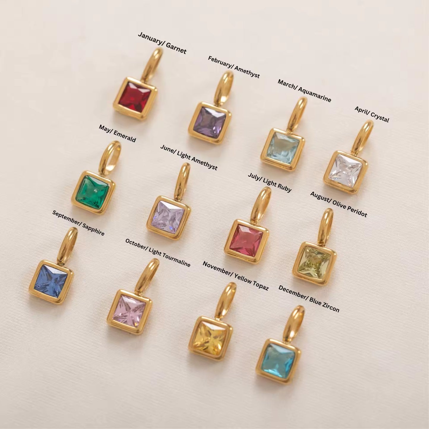 Square Birthstone