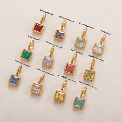 Square Birthstone