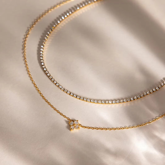 Tennis Flower Chain