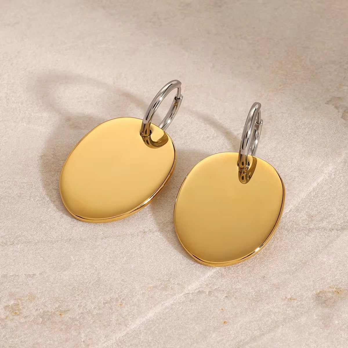 Disc Earrings