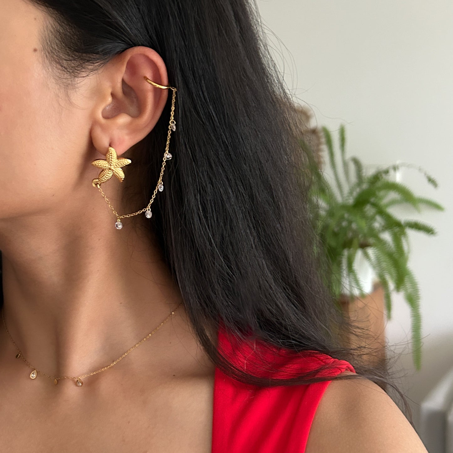 Starfish Earcuff
