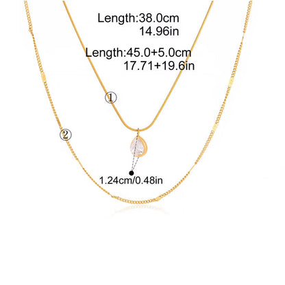 Dual Pear Necklace