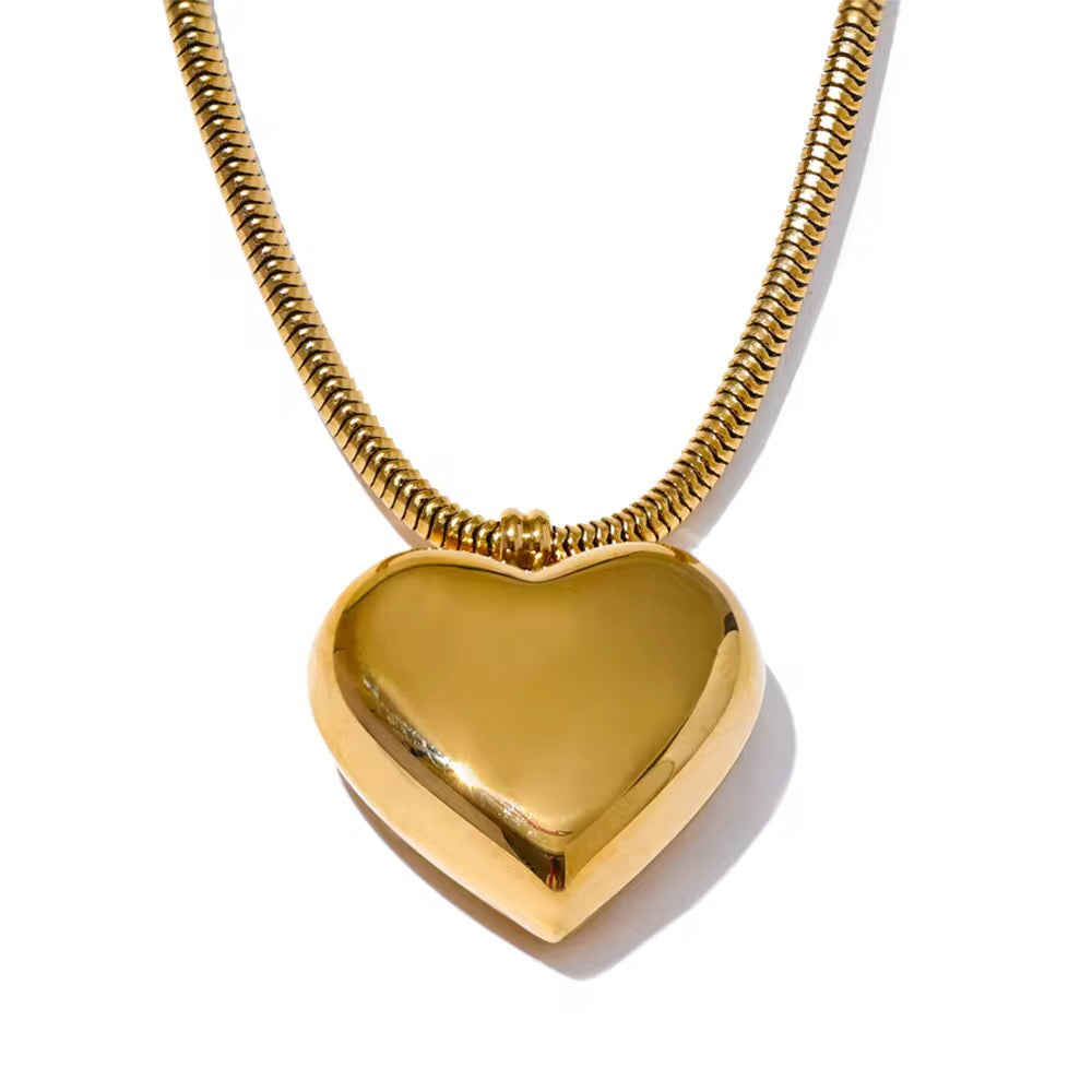 Chunky Heart Necklace