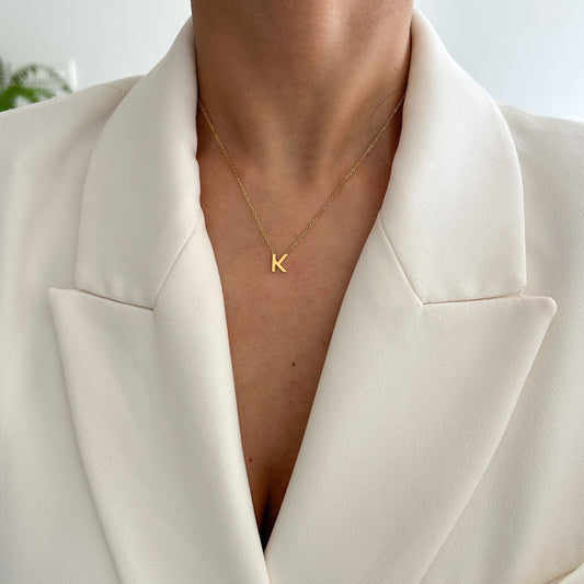 Everyday Letter Chain(Gold)