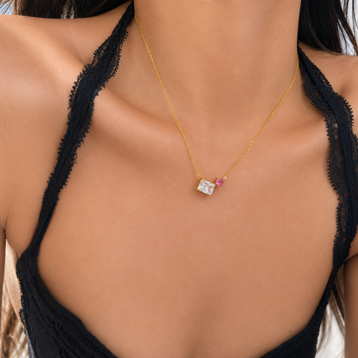 Pretty Pink Chain